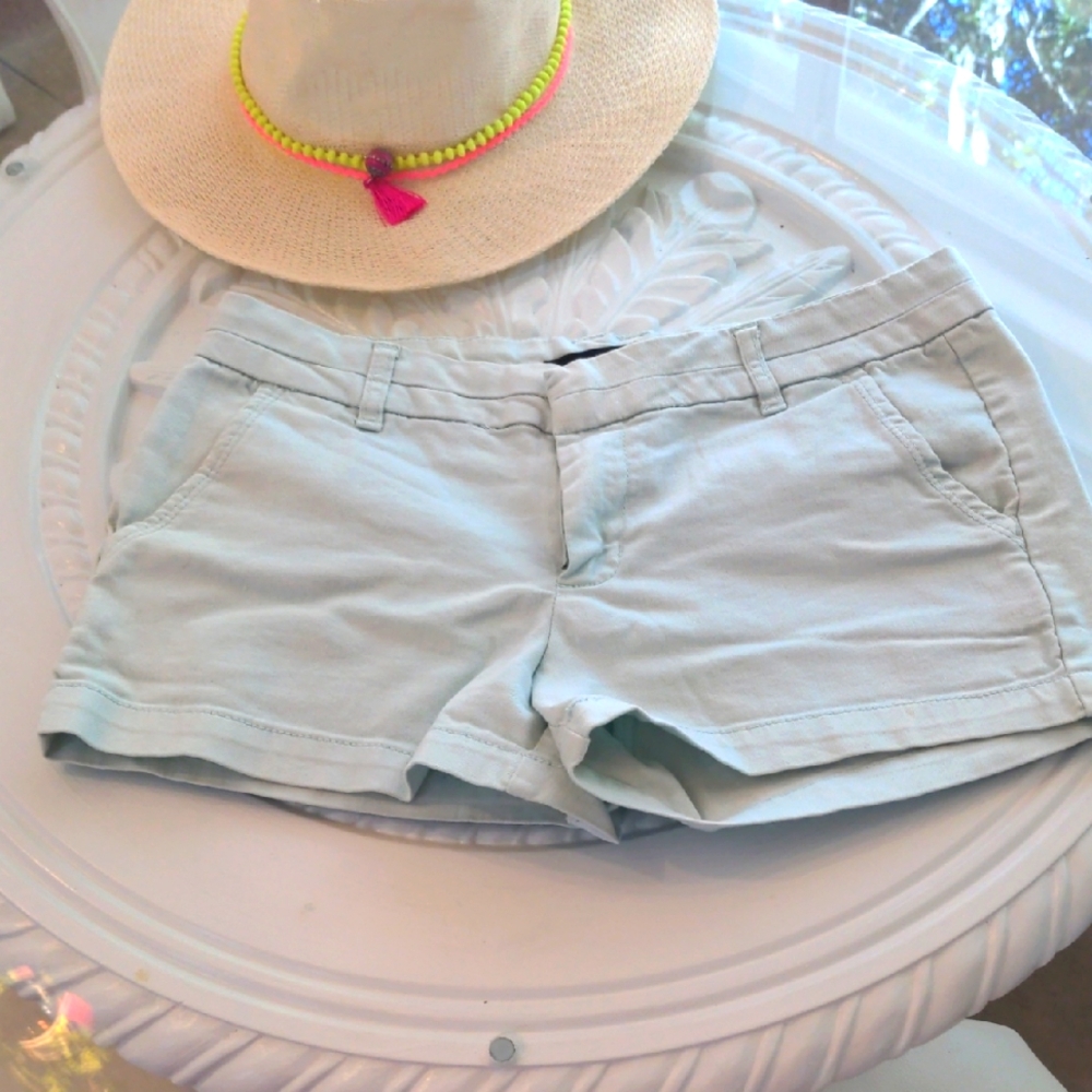 Harper Women's Light Green Mint Shorts, Size 28